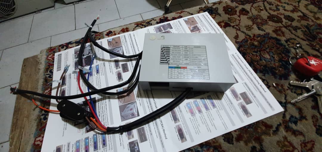 قطعات کولرگازی دست دوم