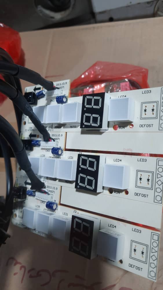 display of airconditioner