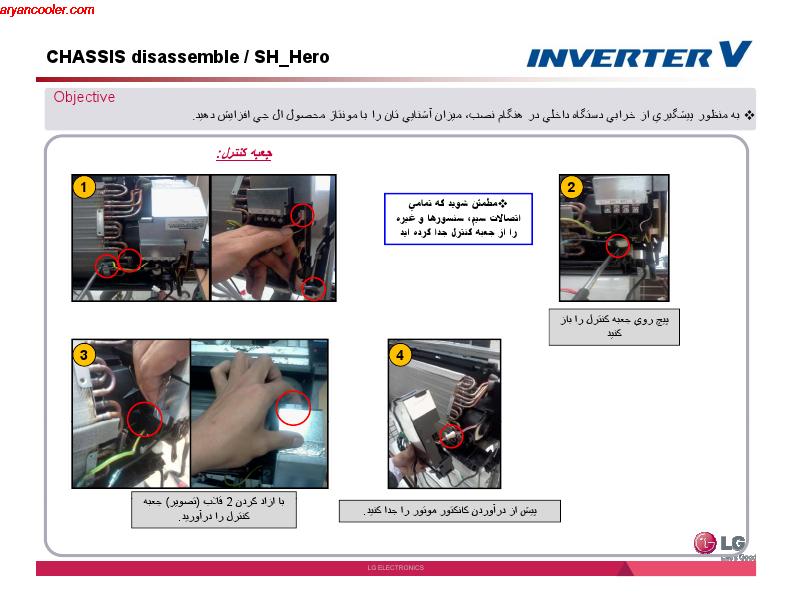 تعمیر و تگهداری کولرگازی اینورتر